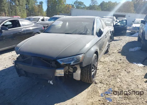 2017 Audi A3 2.0T Premium из США, поврежденный, VIN WAUB8GFF8H1026256